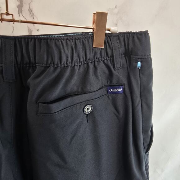 Chubbies Pants Mens Black Everywear Midnight Adventures Straight Chino - Picture 13 of 13